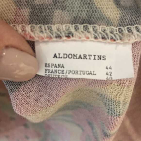 Aldo Martins multicolour knit top. Size L - Picture 4 of 4